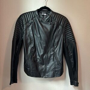 H&M Faux Leather Biker Jacket